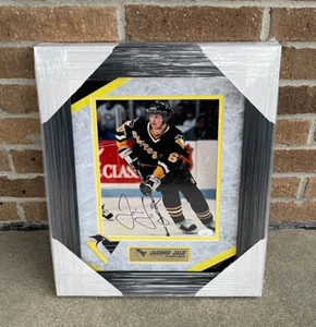 Jaromir Jagr Signed Pittsburgh Penguins Framed 8x10 Photo JSA COA - Picture 1 of 3