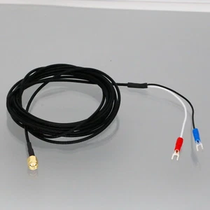 SMA Macho a M3 Tornillos Horquilla Terminales Señal Cable Conversión Cable RG316 2~16FT - Imagen 1 de 6