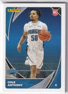 Panini NBA 2020-21 Sticker & Card Collection Carta RC n. 95 Cole Anthony - Foto 1 di 1