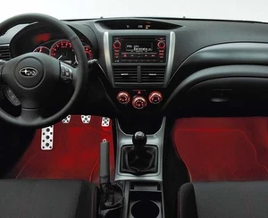 2008-2013 Subaru Forester Impreza Interior Illumination Kit Red Genuine OEM NEW - Picture 1 of 2