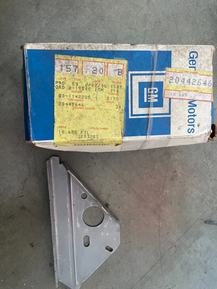 Relleno de canal GM Run para Buick Century Pontiac 6000 Chevy Celebrity Citation II Foto 1 de 1