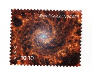 US Sc #5954, $10.10 Spiral Galaxy Priority Canceled off paper - Picture 1 of 1