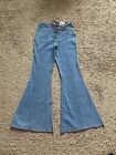 NWT Women’s SO good For Life Mid Rise Lace Up Flare Jeans - SZ 9