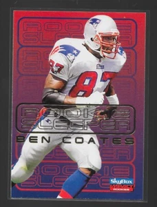 1996 Skybox Impact Rookies - #124 Ben Coates New England Patriots NFL - Picture 1 of 2