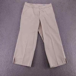 Callaway Pants Womens 2 Tan Golf Outdoors Casual Flat Front Pockets Mid Rise - Picture 1 of 13