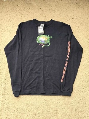 Vtg Y2K NWT Kids Ocean Pacific Long Sleeve Twin Peaks Dragon Shirt Sz XL - Image 1 of 4