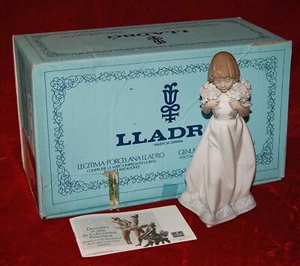 LLADRO Porcelain SPRING BOUQUETS #7603 In Original Box! 1980's Made in Spain - Picture 1 of 10