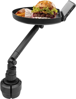 Macally Cup Holder Tray for Car - Adjustable Car Tray Table - Perfect Car Food - Image 1 of 4