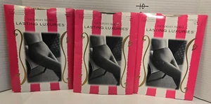 Victoria's Secret Lasting Luxuries Control Top Sheer Pantyhose 3 Pair Sz M & L - Picture 1 of 5