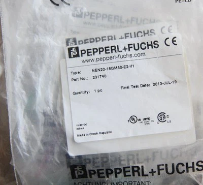 New For Pepperl+ Fuchs NEN20-18GM50-E2-V1 Inductiver Sensor - Image 1 of 3