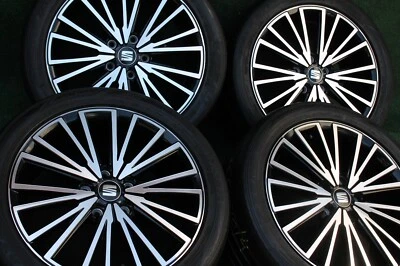 Original Seat Leon III 5F  Alufelgen 5F0601025Q  Sommerräder 225/45 R17 94Y - Bild 1 von 4