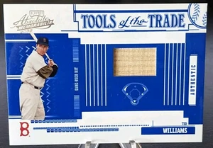 2005 Playoff Absolute Memorabilia Tools of the Trade Bat Ted WIlliams 100 - Picture 1 of 6