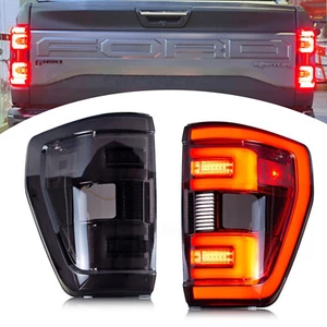 HC LED Tail Lights For Ford F150 F-150 2021 2022 2023 Fit for XLT Model Only - Picture 1 of 12