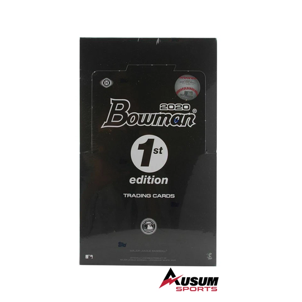 2020 Bowman 1st Edition Baseball MLB Sealed Trading Cards 24-Pack Hobby Box - Image 1 of 1