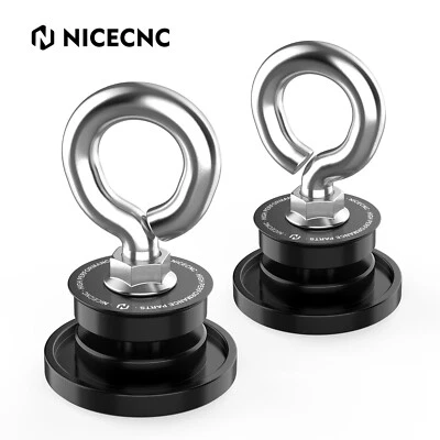 Aluminium Cargo Anchor Hooks Tie Down Anchors For Polaris RZR XP 4 Turbo 2016-21 - Image 1 of 4