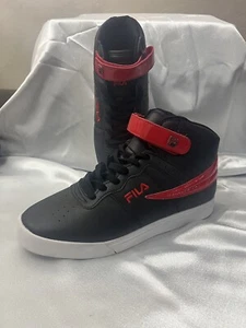 Sneakers alte FILA Vulc 13 - Taglia 9,5 - Nero e rosso - Foto 1 di 6