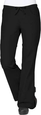 Maevn Core Women 9026 Flare Leg Scrub Pants Elastic Drawstring Back Size XXS-XXL - Image 1 of 4