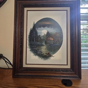 Dipinto olio su tela con cornice originale Nathan Segheria De Toro 19 x 24" firmato - Foto 1 di 10