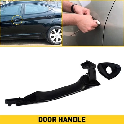 Manija de puerta exterior izquierda delantera lado del conductor para Hyundai Elantra 2013 2012 2011 Foto 1 de 4
