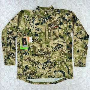 Sitka Core Mid-Wt Zip-T Fleece Mens XXL Optifade Subalpine Odor Control 10036-SA - Picture 1 of 18
