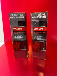 (2) L'Oreal Paris Men Expert Vita Lift Anti-Wrinkle Gel 50ml 28X501 Exp. 3/27 - Picture 1 of 5