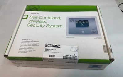 Sistema de seguridad inalámbrico Interlogix 80-632-3N-XTI Simon XTI paquete de inicio A1 -x10 Foto 1 de 4