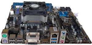 MSI A88XM-E35 V2 MAINBOARD, CPU A4-5300,4GB RAM DDR3, REAR SHIELD Blende - Bild 1 von 15