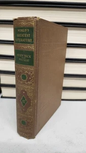 Moby Dick Or The White Whale - The Worlds Greatest Literature Series Vol 17 Vtg. - Picture 1 of 5