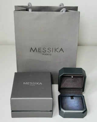 Messika Pendant Jewellery Box – Gift Box + LED Display Case + Shopping Bag - Image 1 of 4