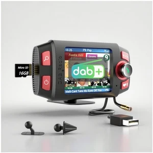 DAB/DAB+ Radio Adapter für Auto Tragbarer DAB Radio Receiver mit 24" ... - Bild 1 von 5