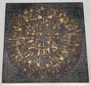 Royal Copenhagen #Tile #Aluminia Faience Royal CopenhagenDeck #738/1401 6"x6" - Picture 1 of 13