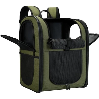 Haustier Rucksack Hund Katze klein atmungsaktiv Sicherheitsnetz Tasche - Bild 1 von 2