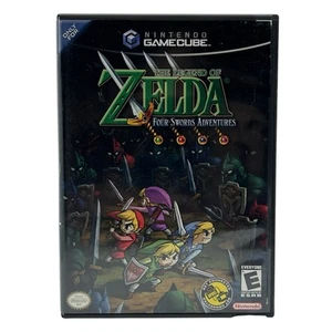 Estuche Auténtico The Legend of Zelda: Four Swords Adventures (Nintendo GameCube) - Imagen 1 de 3