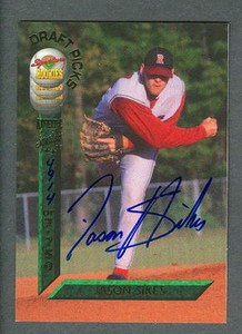 Jason Sikes 1994 Signature Rookies Draft Auto card #78