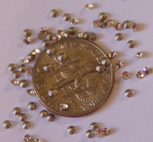 pp12 1.9mm Chaton 5ss Crystal Clear IHC Austrian 1028 Pointed Point Back 36 pcs - Picture 1 of 2