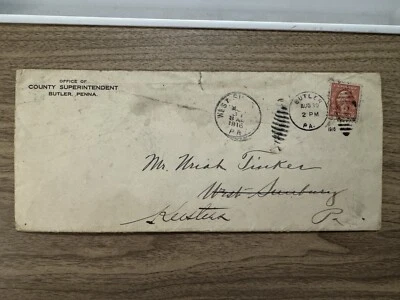 RARE 1916 Stamp USA George Washington 2 Cent Two cents Red - Image 1 of 4