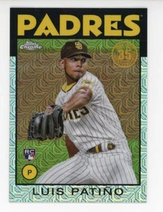 2021 Topps #86BC-24 Luis Patiño 1986 Chrom Silber Pack Promotion NM or Better - Bild 1 von 2