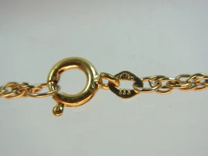 Beautiful cord chain 333 Yellow gold approx. 45 cm long 1.9 mm approx. 4.0 grams sign. Ekstro - Picture 1 of 7