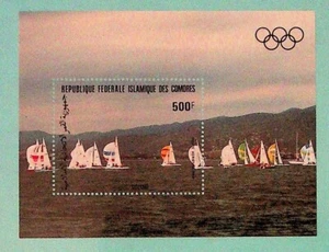COMORO ISL. Sc C131 NH SOUVENIR SHEET OF 1983 - OLYMPICS. Sc$5.50 - Picture 1 of 1