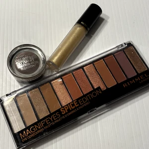 New Rimmel London Magnif'eyes Spice Edition Palette with Color Tattoo and Gloss - Picture 1 of 4