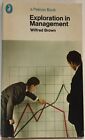 Vintage 'Exploration in Management' by Wilfred Brown Pelican p/b 1971 VGC