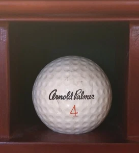 Vintage Arnold Palmer Signature Logo Lincoln-Mercury 90 Golf Ball - Picture 1 of 3