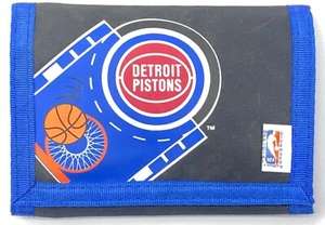Vintage 1994 Detroit Pistons Trifold Wallet Retro NBA Basketball RGA Accessories - Picture 1 of 15