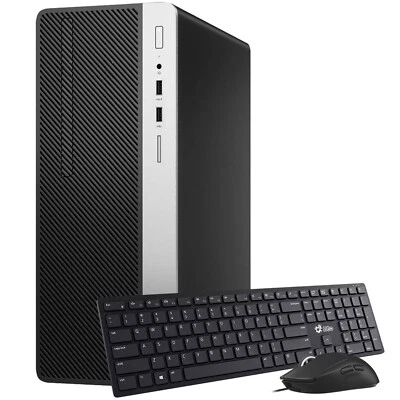 HP G4 Desktop Tower PC Intel i5-8500 16GB Ram 1TB SSD Built in Wi-Fi Windows 11 - Image 1 of 4