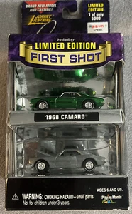 Johnny Lightning Limited Edition First Shot 1968 Metallic Green Camaro 1/5000 - Picture 1 of 11