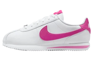Nike Cortez GS White Laser Fuchsia Pink DM0950-104 Kid's Women's - Picture 1 of 8