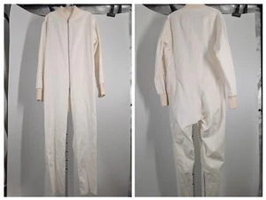 Calvin Klein 205w39nyc Proto Sample White Twill Space Jumpsuit Bomber Raf Simons - Picture 1 of 11