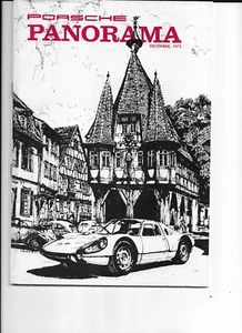THE PANORAMA, PORSCHE CLUB OF AMERICA MAGAZINE DECEMBER 1973 - Picture 1 of 2