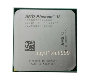 AMD Phenom II X6-1100T HDE00ZFBK6DGR CPU 3.33GHz Socket AM3 125W Processor - Picture 1 of 4