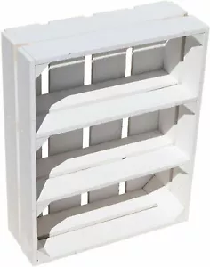 Planas Caja de Madera Wilma Blanco Con 2 X Tabla Central Fruta Especia Estante - Imagen 1 de 3